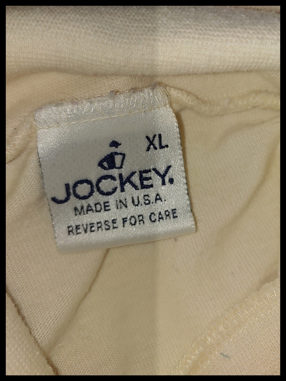 Jockey Classic Turtleneck Long Sleeve - Cream - Picture 4 of 5